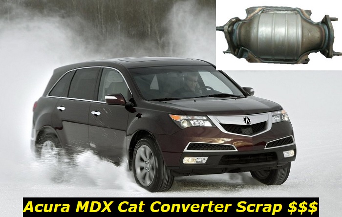 acura mdx cat converter scrap price